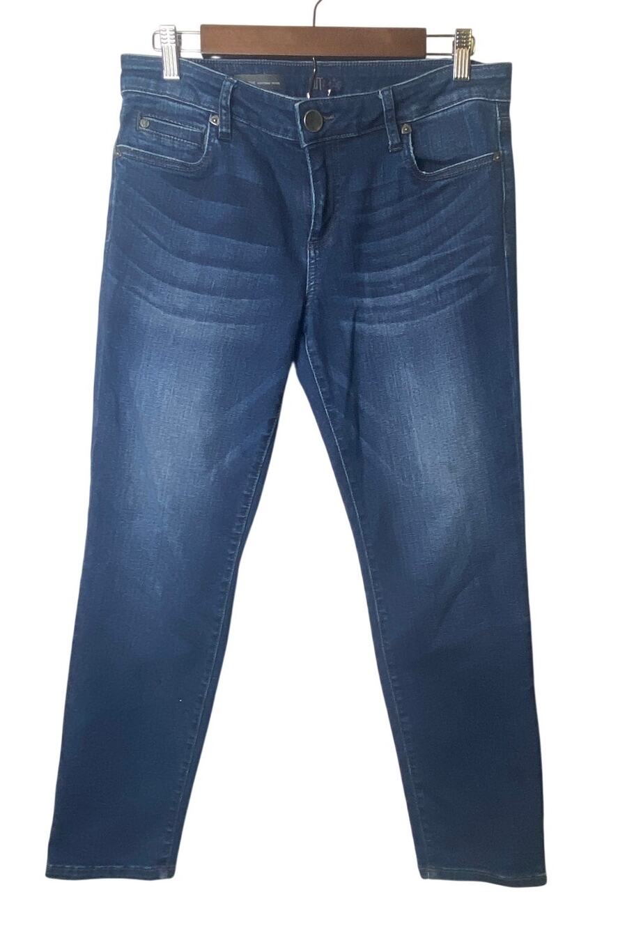 Kut from the Kloth Catherine Boyfriend Jeans Medium Wash Jeans Women's Petite 6